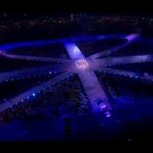 TDF Dhol Drummers perform at Closing Ceremony